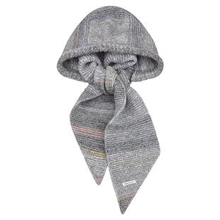 韩系氛围感连帽围巾女冬季保暖防寒毛绒帽子围脖一体巴拉克拉法帽