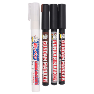 田宫渗线液套装 高达军事模型渗线工具旧化液稀释剂 模型渗线套装