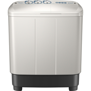 [以旧换新补贴]美的8kg大容量半自动家用租房双桶双缸波轮洗衣机