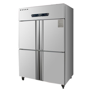 四门冰柜四六门冰箱商用展示柜冷藏冷冻厨房餐厅酒店不锈钢保鲜柜