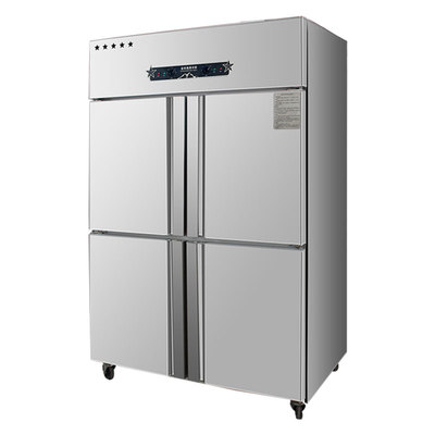 四门冰柜四六门冰箱商用展示柜冷藏冷冻厨房餐厅酒店不锈钢保鲜柜