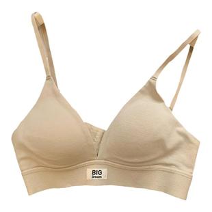 内衣女法式三角杯胸大显小不空杯爆款性感无钢圈文胸罩2025新款薄