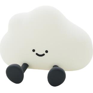 云朵硅胶小夜灯卧室睡眠床头灯儿童房婴儿喂奶护眼拍拍儿童房台灯