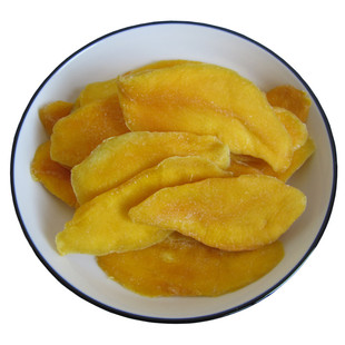 新货泰国风味芒果干500g包邮散装水果干肉厚切片添加糖休闲小零食