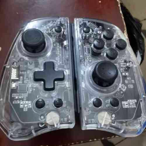 议价Switch 良值分体手柄 透明款 joycon