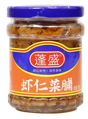 蓬盛虾仁菜脯195g*6瓶潮汕萝卜干