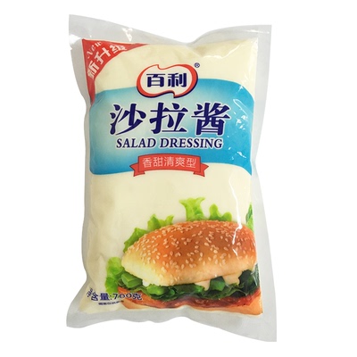 百利香甜沙拉酱轻食汉堡酱700g