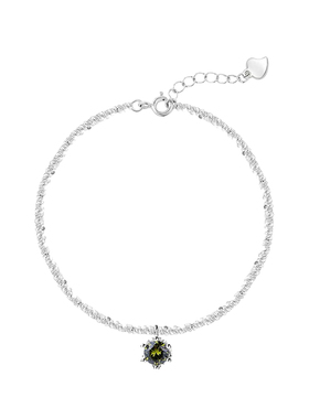 s925银波光粼粼手链女精致小众