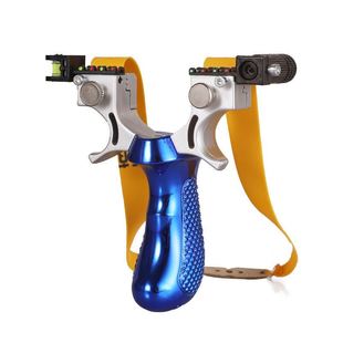 高精度激光弹弓快压精准扁皮成人专用户外竞技强力弹工专用包邮