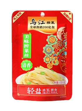 【5包】80g+8g清香榨菜丝