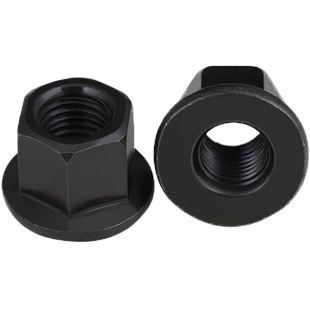 法兰面带垫螺帽六角加大高压板螺母加厚螺丝帽M8M10M12M16-M24M30