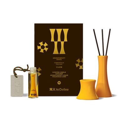 桂花香薰礼盒高级感香薰蜡烛礼物