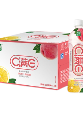 天喔柠檬水蜜桃汁果汁饮料