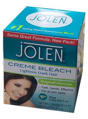 jolen漂眉膏温和漂淡眉毛唇毛