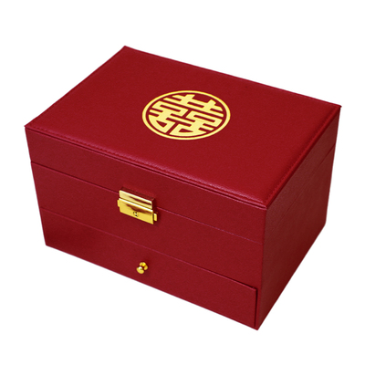 结婚订婚三金五金首饰盒彩礼盒子