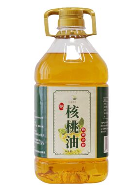 纯核桃油5斤无添加不调和食用油