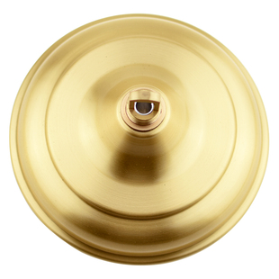 全黄铜吸顶吊灯盘水晶铁艺全铜吊灯吸顶盘拉链锁链圆形固定底盘