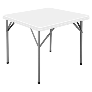 利帆加厚整版折叠桌家用桌子家用出租房麻将桌户外塑料正方形桌子