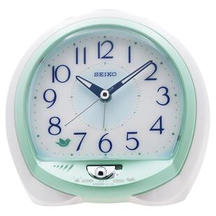 SEIKO 日本精工时钟新品 三种闹铃可选大铃声鸟鸣卧室儿童闹钟