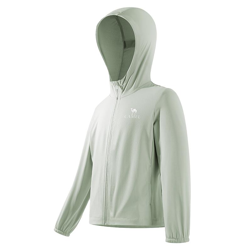 小骆驼儿童皮肤衣轻薄透气2025新款防紫外线凉感外套男女童防晒衣