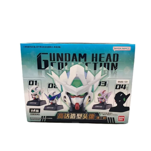 万代高达头像盲盒第三弹能天使头雕潮玩摆件公仔模型手办男孩礼物