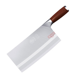 邓家刀套装刀具厨房家用菜刀9 cr18夹钢切肉切菜切片刀锻打砍骨刀