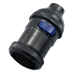 E27螺口 机床开关灯头 工作灯头吊灯头台灯灯头座 铜质加厚 带开