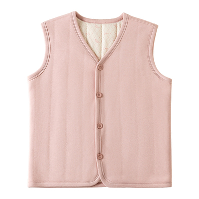 羊毛填充保暖马甲女秋冬季新款加绒加厚发热背心校服神器无袖坎肩