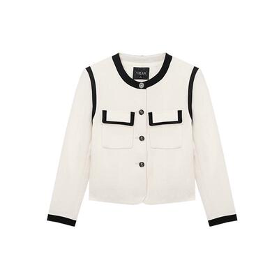 VILAN慧兰通勤小香风外套女