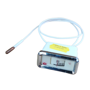 开水器水温表 20-110度温度计 开水炉用温度显示表热水器带指示灯