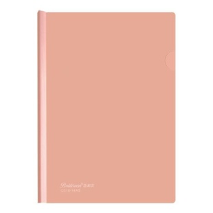 A4三角杆抽杆夹文件夹翻页透明拉杆夹加厚型ins高颜值资料夹水滴杆