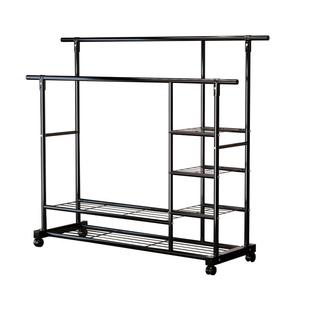 落地挂衣架室内衣架落地衣架子家用阳台卧室晾衣架衣帽架落地衣架