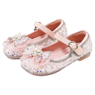 teenmix童鞋2026新款儿童鞋水晶鞋舒适软底公主鞋女童单鞋玛丽珍