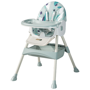 阿贝贝宝宝餐椅儿童餐车婴儿家用三合一多功能吃饭桌餐桌椅可折叠