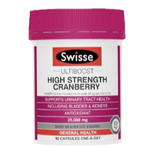 Swisse斯维诗蔓越莓精华胶囊90粒曼越梅提取物女性保养品澳洲正品