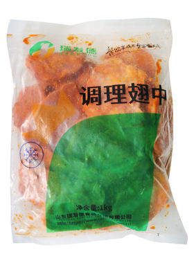 瑞发德调理翅中微波油炸即可