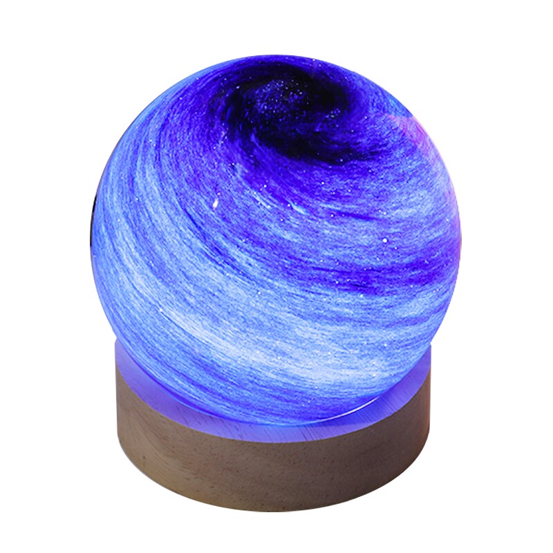 发光星球小摆件桌面氛围装饰品