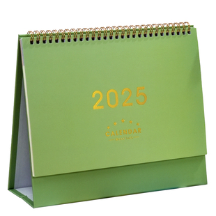 台历2026年新款办公室桌面摆件2025年日历大号纯色创意记事本文艺简约ins风月历日历本计划本考研打卡小台历