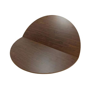 折叠圆桌面家用餐桌饭店桌子小圆台面对折大圆桌带转盘酒店吃饭桌