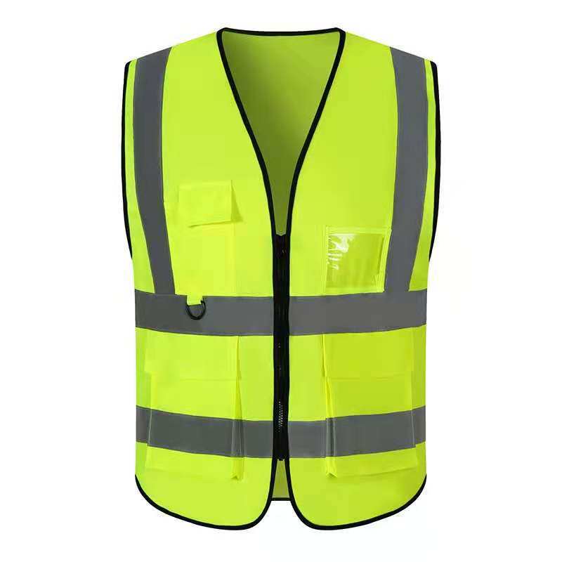 反光安全背心网眼工地施工马甲环卫交通服工人反光衣定制印字logo