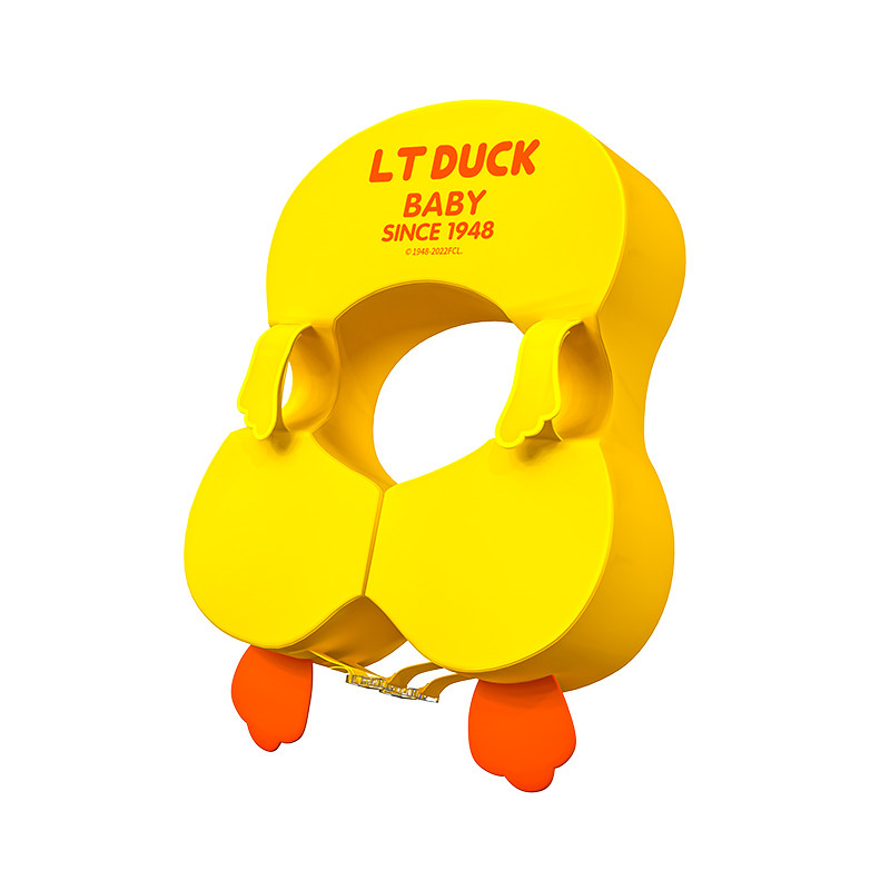 LT.duck小黄鸭免充气婴儿游泳圈