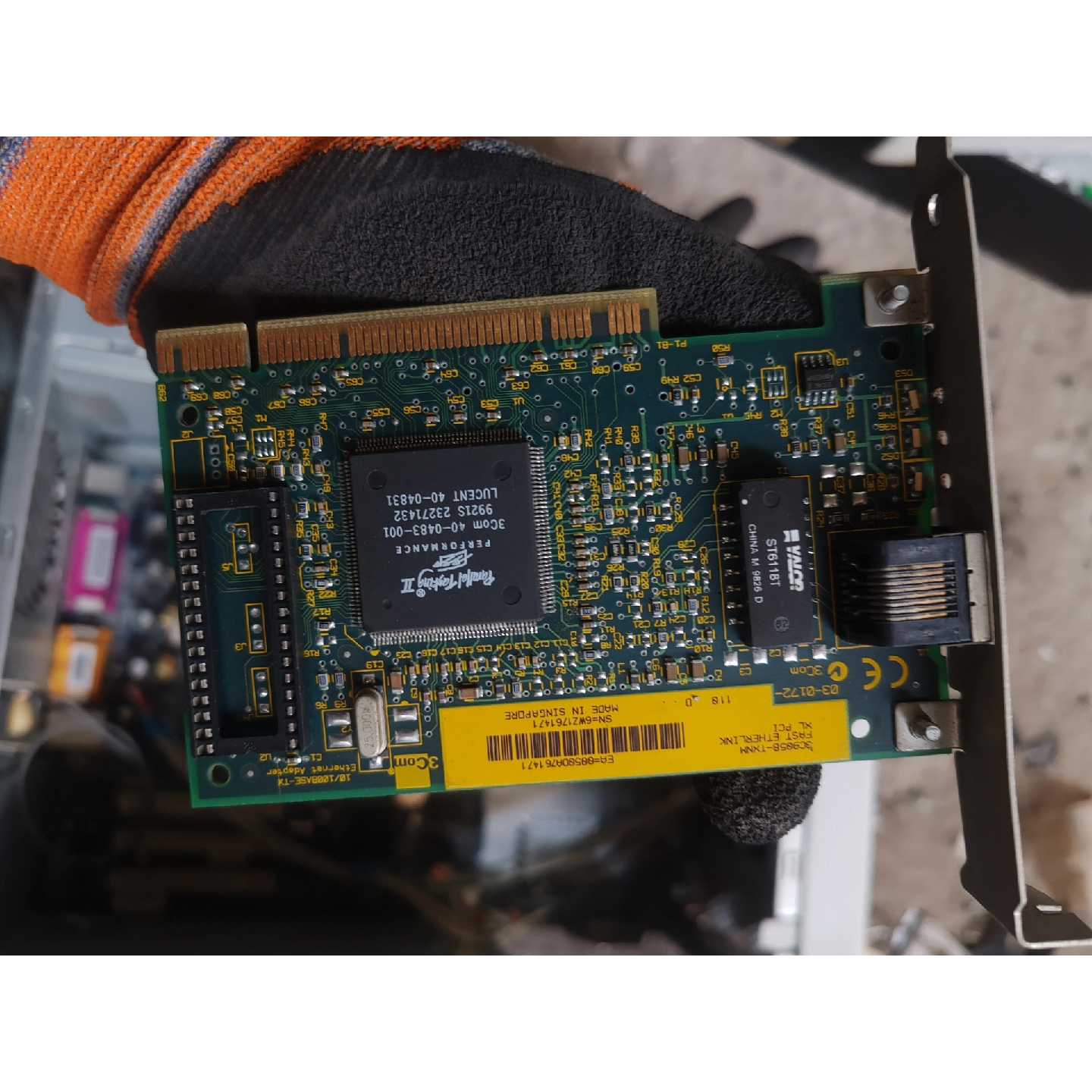 件， 3C905B-TX 3COM 百兆网卡 工控机询价