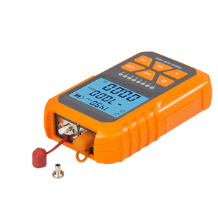 阿卡斯 迷你光功率计红光一体机翻盖红光笔光纤笔光衰测试仪电池可充电款三合一高精度10km15公里光工功率计