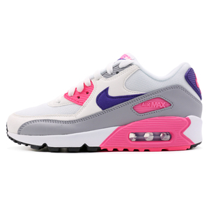 Nike耐克Air Max90女白粉休闲气垫复古运动跑鞋325213 DM9922-101
