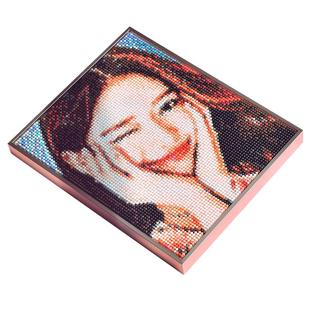 迷你钉diy手工制作钉子画图钉画人像照片拼图定制七夕情人节礼物