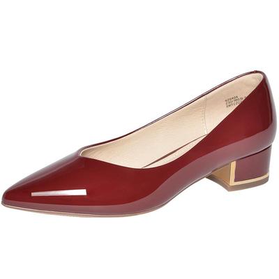 REEMOOR睿慕尖头粗跟单鞋女