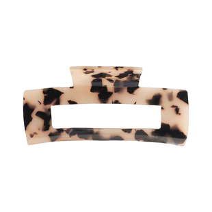 Goody歌妮发抓夹方形鲨鱼夹后脑勺盘发镂空醋酸板材发爪发夹大号