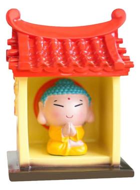 桌面装饰品妙工坊树脂招财中式