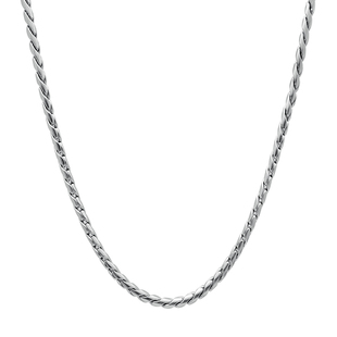 欧美钛钢古巴项链男款高街嘻哈美式说唱百搭女链子潮牌锁骨配饰