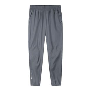 骆驼轻速运动速干长裤男爸爸夏季薄款透气休闲户外登山跑步裤子